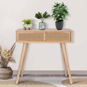 Đồ Nội Thất Nhà Phòng Khách Hình Chữ Nhật Bên Bàn Mây Bảng Điều Khiển Bảng Với Ngăn Kéo Bảng Mây Đồ Nội Thất - Product Image 5
