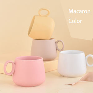 Nice Price <strong>Edible</strong> Tea <strong>Coffee</strong> <strong>Cups</strong> Afternoon Tea Macaron Breakfast Creative Matte Ceramic <strong>Coffee</strong> <strong>Cup</strong> - Product Image 1