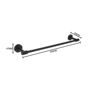 Hongdec kolay kurulum yüksek kaliteli paslanmaz çelik havlu askısı banyo havlu çubuğu - Product Image 6