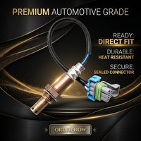 Capteur d'oxygène SAE, capteur de rapport air-carburant O2, remplacement universel, capteur automobile avec connecteur 4 broches