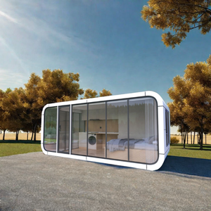 Maison préfabriquée détachable Capsule préfabriquée Chambre d'hôtel Cabine de couchage Apple Pod avec chambre à coucher pour une utilisation polaire - Product Image 1