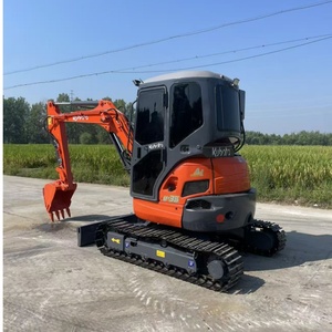 Usado Kubota U35 Original Japão 3Ton <span class=keywords><strong>3.5t</strong></span> Escavadeira Kubota U35 U55 Mini Escavadeira De Esteira - Product Image 1