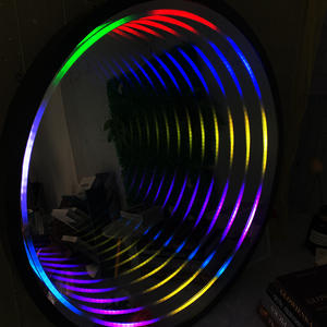 Letrero LED Personalizado con Espejo Infinito |   Letra 3D Brillante de ABS |   Cartel Luminoso Portátil RGB Multicolor Resistente al Agua para Decoración de Bares/Comercios - Product Image 3