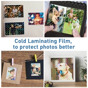 Nouveau film holographique BOPP pour lamination à froid, film laser photo, film de plastification, emballage cadeau en plastique souple brillant - Product Image 5