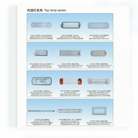 Lampes de plafond intérieures LED fluorescentes de haute qualité pour bus, autocars, camping-cars compatibles avec Yutong, King Long, Higer, Zhongtong