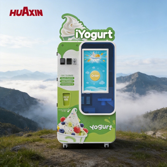 Ice Cream & Beverage Vending Machine  Maquina Expendedora Vending Machine