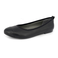 Chaussures de marche classiques pour femmes, style scolaire, Logo personnalisé, chaussures noires en cuir Pu pour dames, 2022