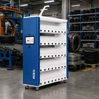 Système d'inventaire intelligent pour la production de pneus avec étagère de pesage Pick-to-Light