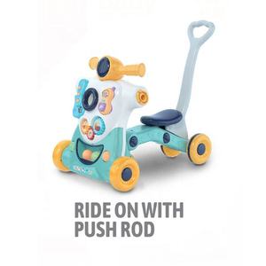 Trotteur multifonctionnel 6-en-1 pour bébé : Jouet musical d'éveil, trotteur et centre d'activités pour bébé - Product Image 2