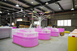 Exhibición de tienda de dulces Diseño de interiores Decorcandy Tienda de dulces Diseño de muebles Soporte de exhibición <span class=keywords><strong>pop</strong></span> Exhibición de azúcar para tienda de dulces - Product Image 4