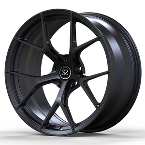 ล้อแม็กซ์สีดำแบบกำหนดเอง ขนาด 22x10 และ 22x12 สำหรับรถปอร์เช่ พานาเมร่า จีทีเอส ปี <span class=keywords><strong>2022</strong></span> - Product Image 3