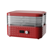 Déshydrateur alimentaire électrique Vasion PP avec écran LED numérique, thermostat réglable, puissance 400W, pour fruits, noix et viande
