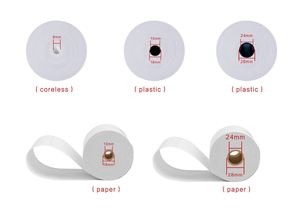 Rouleaux de papier thermique pour caisse enregistreuse en gros 80*80mm 57mm*50mm 57*40mm 57*38mm - Product Image 5