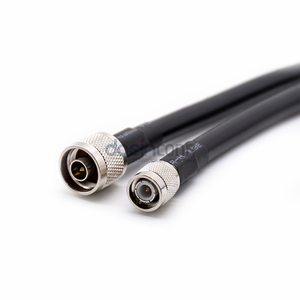 Đen 2.3m 50ohm thẳng TNC để N nam cắm RF Cáp lmr400 đồng trục - Product Image 4