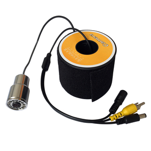 Usine 15m <span class=keywords><strong>ligne</strong></span> <span class=keywords><strong>de</strong></span> pêche caméra 1000TVL HD étanche tête <span class=keywords><strong>de</strong></span> caméra <span class=keywords><strong>de</strong></span> pêche sous-marine avec 12 pièces lumières LED blanches - Product Image 2