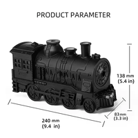Diffuseur d'arômes créatif de 300 ml, design train, diffuseur de brume méduse, aromathérapie, diffuseur d'huiles essentielles de bureau avec télécommande