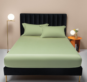 Vua Kích Thước Sang Trọng Tencel Bộ Đồ Giường Bộ Chăn Bộ Đồ Giường Đặt Nữ Hoàng Thoải Mái 4 Miếng - Product Image 2