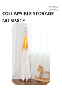 Maibeibi Tente d'intérieur en toile de coton pour bébé, <span class=keywords><strong>tipi</strong></span>, cabane de jeu pour garçons <span class=keywords><strong>et</strong></span> filles, tente indienne pour enfants - Product Image 4