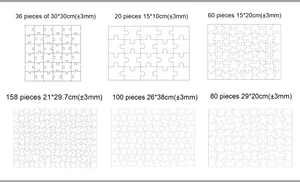Puzzle <span class=keywords><strong>1000</strong></span> Piezas en Blanco al por Mayor Personalizado Madera y Papel DIY Juego Educativo para Adultos y Niños Venta por Lotes - Product Image 3