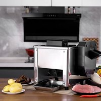 Máquina cortadora de verduras, máquina cortadora eléctrica, máquina cortadora multifunción, Cortadora automática