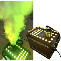 Machine à fumée verticale électrique LED 4000W, jet de fumée 15-18M, équipement pour mariages, DJ, spectacles, en fer, DMX 6CH, télécommande