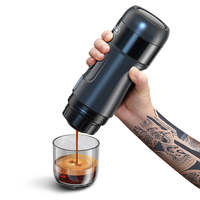 Machine à expresso portable HiBREW H4A, kit de voyage, 15 bars, machine à café chaude et froide pour capsules NES DG et café moulu