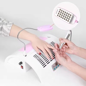 Machine à ongles sans fil 5-en-1 30000 tr/min avec sécheuse UV LED et collecteur de poussière pour manucure professionnelle en salon - Product Image 3