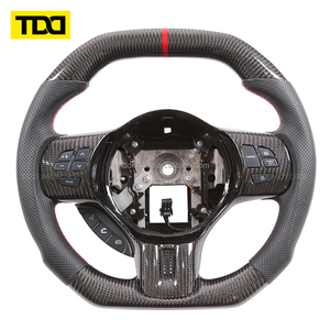 พวงมาลัยคาร์บอนไฟเบอร์แท้ TDD สำหรับมิตซูบิชิ EVO10 EVO9 ปาเจโร่ ASX เอาท์แลนเดอร์ GT - Product Image 5