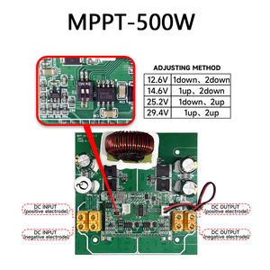 Высокое качество <span class=keywords><strong>20A</strong></span> 30A 50A солнечное <span class=keywords><strong>MPPT</strong></span> зарядное устройство контроллер один 12 В 24 В 48 В инвертор 50 Гц регулятор для солнечной панели контроллера - Product Image 3