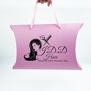 Sinh thái thân thiện in sang trọng cứng nhắc Kraft tông đóng gói quà tặng biểu tượng tùy chỉnh Gối hộp - Product Image 2