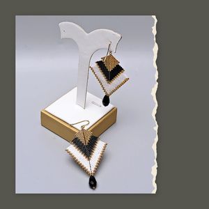 Pendientes Minimalistas Hechos a Mano Estilo Bohemia, Chapados en Oro de 24K, Entrega Rápida para Mujer - Product Image 5