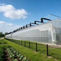 Film plastique isolant et diffusant pour serres agricoles multi-spans