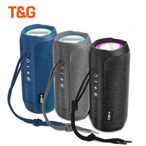 Loa không dây di động mini TG227 10W, âm thanh <span class=keywords><strong>stereo</strong></span> bass mạnh mẽ với đèn RGB, hỗ trợ TWS, dây đeo, hộp âm thanh BT - Product Image 2