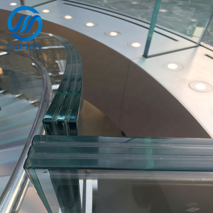 Vidrio Laminado Templado <span class=keywords><strong>SGP</strong></span> Ultra Claro de Bajo Contenido de Hierro, Curvado Arquitectónico de 13.52mm y 21.52mm para Barandillas de Balcón - Product Image 3