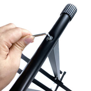 Support <span class=keywords><strong>pour</strong></span> <span class=keywords><strong>clavier</strong></span> électronique de style X, Double support <span class=keywords><strong>pour</strong></span> musique, pièces de feuille - Product Image 5