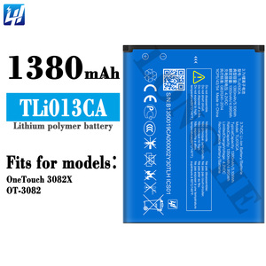 Vente directe d'usine de batteries de téléphone portable TLI013CA de haute qualité, adaptées aux <span class=keywords><strong>Alcatel</strong></span> <span class=keywords><strong>OneTouch</strong></span> 3082X0T-3082 - Product Image 2