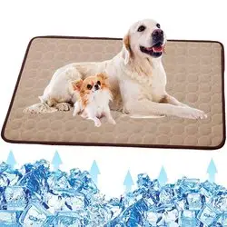 Wholesale Water Absorption Top Waterproof Bottom Chillz Sleeping Ice Pad Pet Dog Summer Cooling Mat