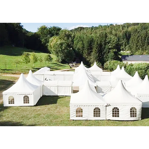 Sıcak satış rüzgar geçirmez büyük olay eğlence çadırı açık Gazebo Pagoda çadırı tatil için <span class=keywords><strong>6</strong></span>*6M - Product Image 3