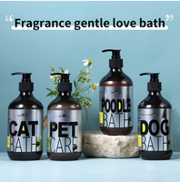 Gel douche parfum durable chat Teddy liquide de bain spécial cheveux dorés pour chien toilettage produit de salle de bain en plastique stocké