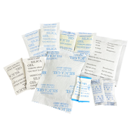 Perles de gel de silice désiccantes parfumées au citron, sachets moulés par injection