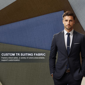 Vải may vest siêu bóng TR, vải sợi thô T/R dành cho thị trường Châu Phi - Product Image 2