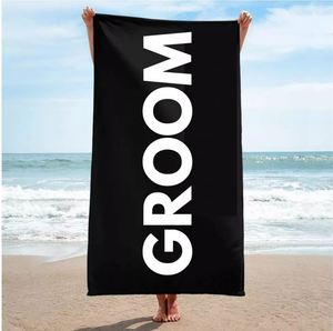 Serviettes de plage carrées en coton 100% super doux, respirantes, à séchage rapide, imprimées par sérigraphie réactive, personnalisables, vente en gros, promotionnelles - Product Image 1