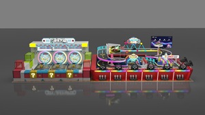 Macchina <span class=keywords><strong>da</strong></span> Gioco per Corse su <span class=keywords><strong>Pista</strong></span> per 6 Giocatori, Slot Car Racing Track per Bambini - Product Image 5