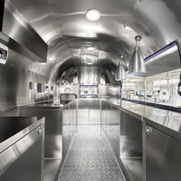 Camion alimentaire électrique Mingtai avec cuisine complète, remorque à crème glacée, camionnette alimentaire mobile, kiosque