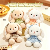 Porte-clés en peluche lapin personnalisé OEM/ODM - Couleurs et motifs personnalisables, lapin en peluche personnalisé pour breloques de sac
