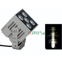 Projecteur robotisé intelligent DMX512 120W COB/SMD RGB Amber WiFi à faisceau réglable, étanche IP65, LED à CRI élevé 80 Yuanyeled