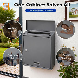 Buzón de Correo Metálico Moderno para Montar en la Pared, Impermeable, con Diseño Antirrobo y Duradero, Compatible con el Sistema Postal de EE. UU. - Product Image 2