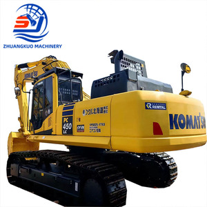 Excavadora Usada Komatsu Pc450 Lc de 45 Toneladas, Original de Japón, Excavadora de Trabajo Pesado con Motor Modelo 2023, Capacidad de Cucharón de 2.1m, en Venta - Product Image 1