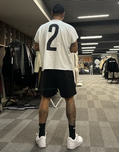 Wholesale OEM <strong>Custom</strong> Men's 100% Cotton O-Neck Plus Size 2 <strong>Printing</strong> T-Shirt High Quality Oversized T-Shirt for Men Tshirt - Product Image 5