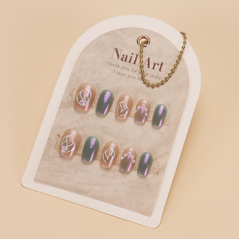 เล็บทำมือ1694กล่องขนาด10ชิ้น